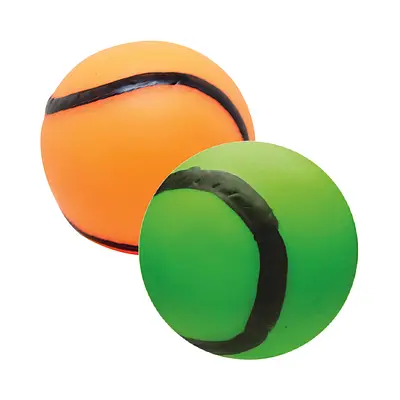 Brinquedo LCM Cães Vinil Bolinha Baseball - Cores Sortidas