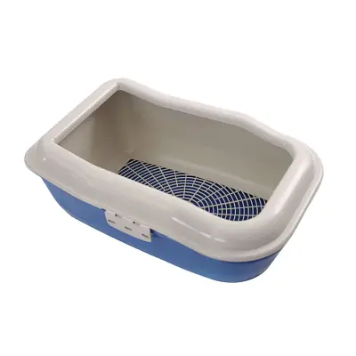 Bandeja Higiênica Gatos Duracats Furbox Azul
