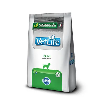 Ração Vet Life Natural Renal para Cães Adultos
