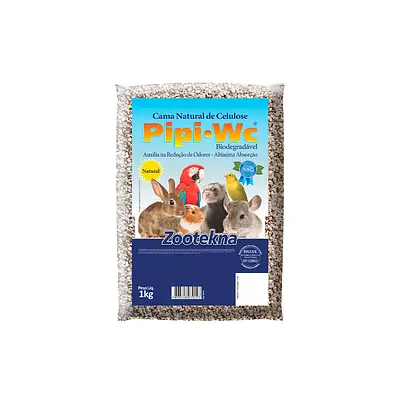 Cama Zootekna PipiPet Natural Roedores
