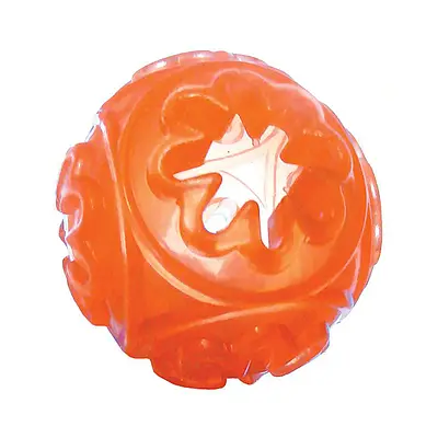 Brinquedo Chalesco Totóys Bola Snack Ball de Borracha para Cães - Cores Sortidas