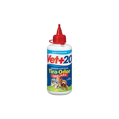 Limpa Orelhas Pet Vet + Para Cães e Gatos