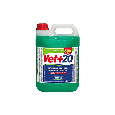 Desinfetante Bactericida Vet+ 20 Concentrado