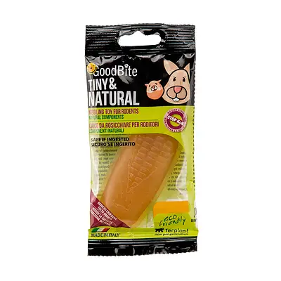 Brinquedo Ferplast Goodbite Tiny & Natural Para Roedores Milho