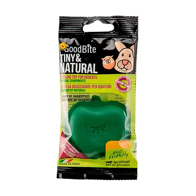 Brinquedo Ferplast Goodbite Tiny & Natural Para Roedores Maçã