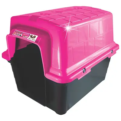 Casa Furacão para Cães Rosa