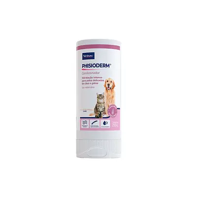 Condicionador Virbac Phisioderm para Cães e Gatos