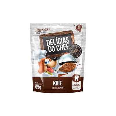 Snack Petitos Para Cães Chef Sabor Kibe - 65g
