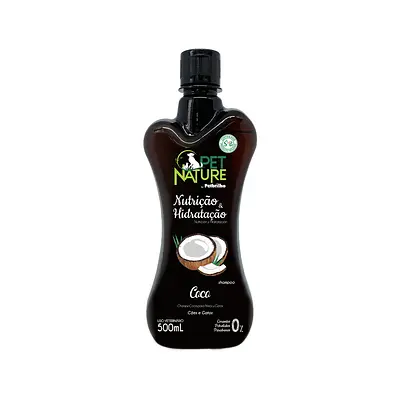 Shampoo Petbrilho Vegano Coco para Cães 500 ml