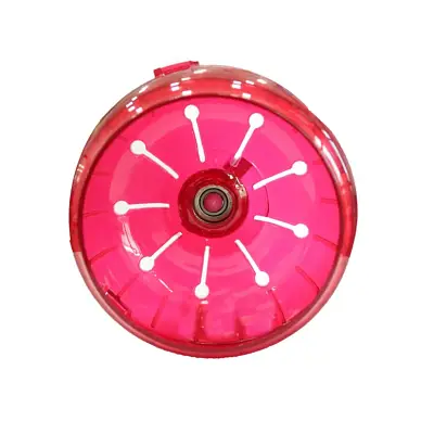 Brinquedo Hamster Rodinha Acrílica Vermelho Jel Plast