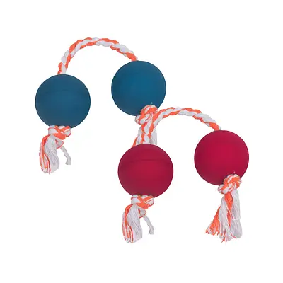 Brinquedo LCM Dental Bone Halteres para Cães - Cores Sortidas