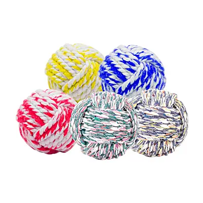 Brinquedo LCM Bola de Corda para Cães - Cores Sortidas - G