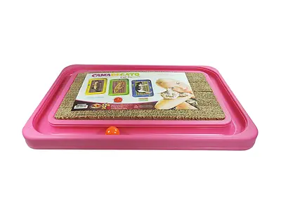 Brinquedo Arranhador Furacão Pet Cat Relax Rosa para Gatos - M