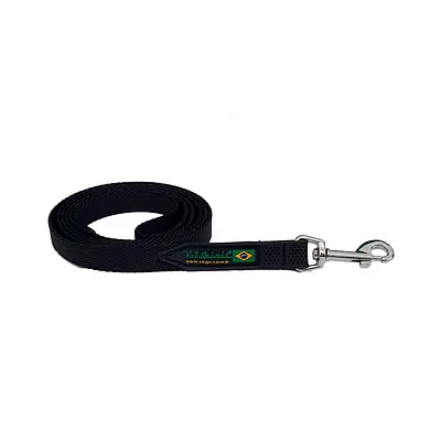 Guia k9 Spirit PLST/LX para Cães Preta