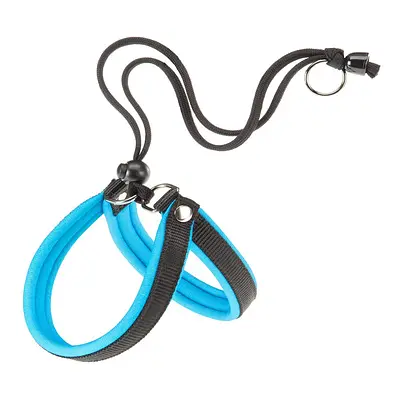 Peitoral Ferplast Agila Fluo Azul Para Cães