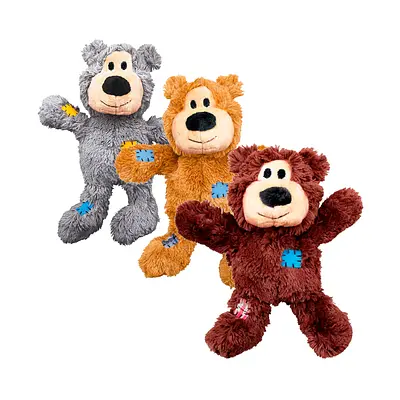 Brinquedo Kong Wild Knots Bears para Cães - Cores Sortidas