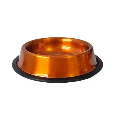Comedouro Cães The Pets Inox Metálico 240ml