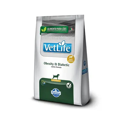 Ração Vet Life para Cães Obesity Mini