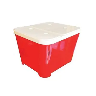 Porta Ração Furacão Pet para Cães Vermelho 15kg