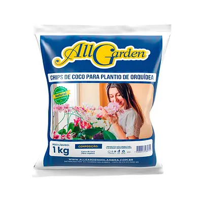 Chips de Coco All Garden para Orquídeas - 1kg