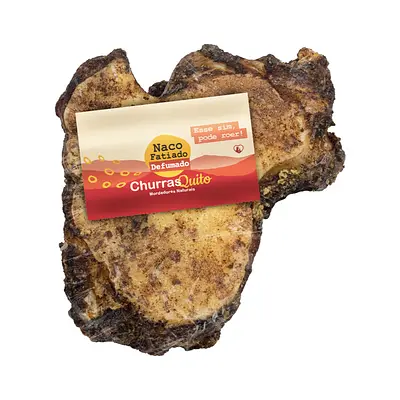 Osso Naco Fatiado Defumado Churraspet para Cães