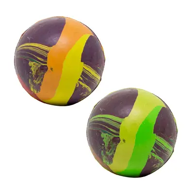 Brinquedo LCM Bola Mini Dog Maciça para Cães - Cores Sortidas