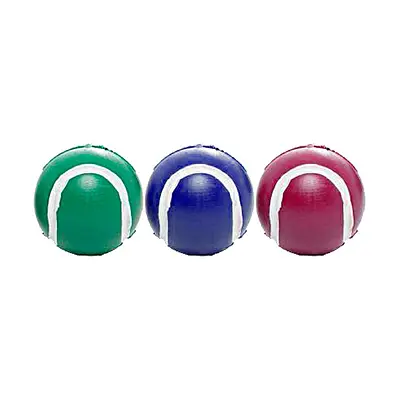 Brinquedo LCM Cat Bola Mini Tênis para Gatos 3 Unidades - Cores Sortidas