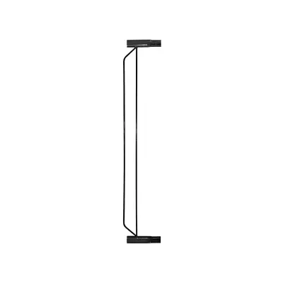 Extensor de Grade para Porta Plus Preto 10cm Tubline