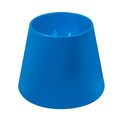 Comedouro e Bebedouro Alto Pet Games Azul para Cães