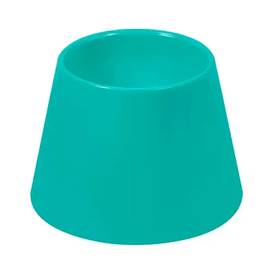 Comedouro e Bebedouro Alto Pet Games Verde Água para Cães
