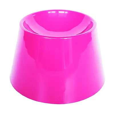 Comedouro Alto Pet Games Cat Eat Rosa para Gatos