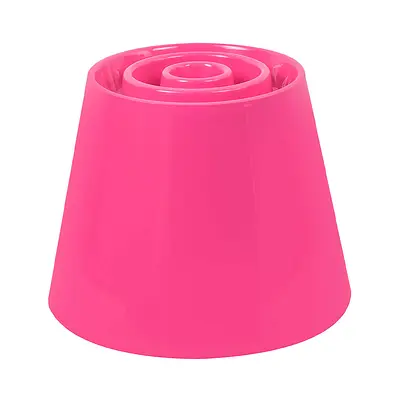 Comedouro Alto e Lento Pet Games Dog Eat Rosa para Cães