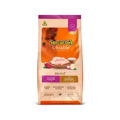 Ração Special Dog Ultralife Frango para Cães Filhotes de Raças Pequenas
