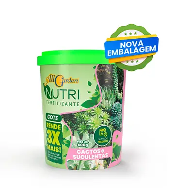 Adubo Nutri Suculenta All Garden 400gr