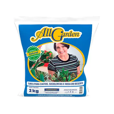 Turfa para Cactos e Suculentas All Garden 2Kg