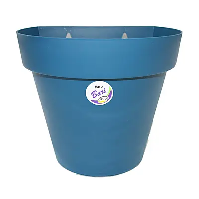 Vaso de Parede Okla Bari Azul Cobalto para Jardim