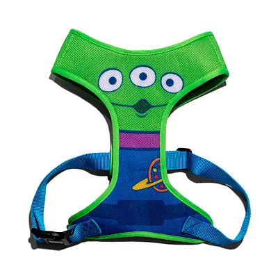 Peitoral Zee.Dog Little Green Men Air Plus para Cães