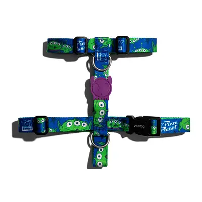 Peitoral Zee.Dog Little Green Men para Cães