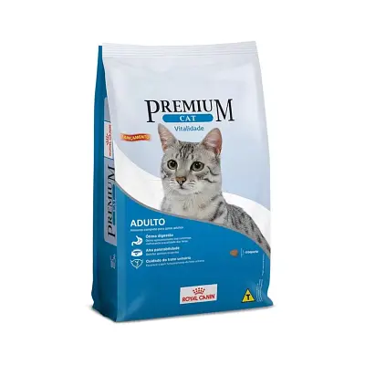 Ração Royal Canin Gatos Premium Cat Adultos Vital 1,kg