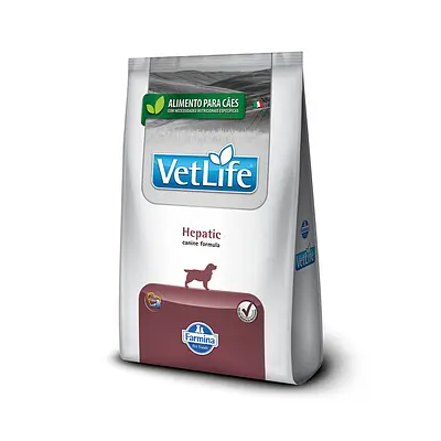Ração Vet Life Hepatic para Cães