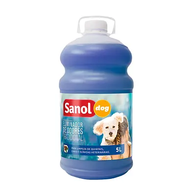 Eliminador de Odores Sanol Dog Tradicional 5L