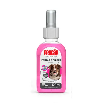 Deo Colônia Procão Frutas e Flores para Cães e Gatos 120ml