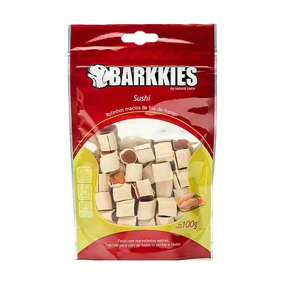 Snack Barkkies Sushi para Cães 100g