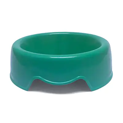 Comedouro de Plástico para Cães São Benedito Pet Verde