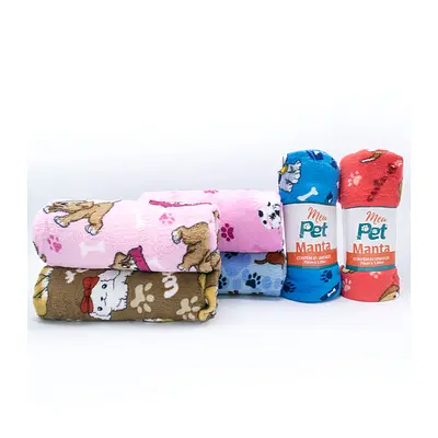 Manta Meu Pet para Cães e Gatos - Cores Sortidas - Tam 1