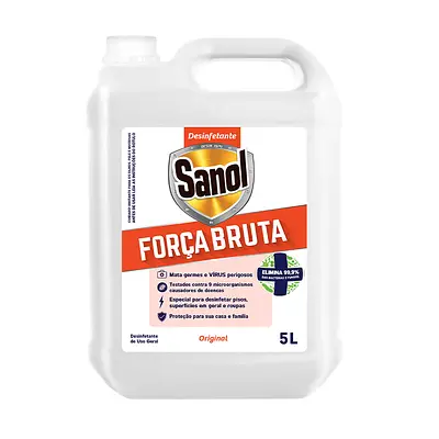 Desinfetante Sanol Força Bruta Original