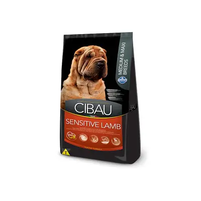 Ração Farmina Cibau Lamb Cães Adulto Raças Médias 12kg