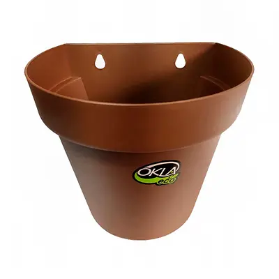 Vaso de Parede Okla Bari Eco Tabaco para Jardim