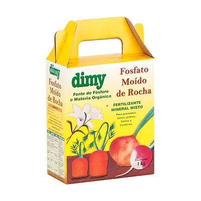 Fertilizante Dimy Fosfato Moído de Rocha 1kg