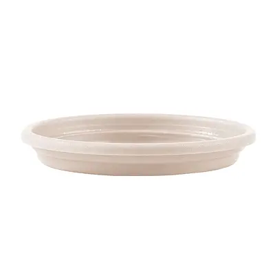 Prato Desli N7 para Vasos Branco Mini